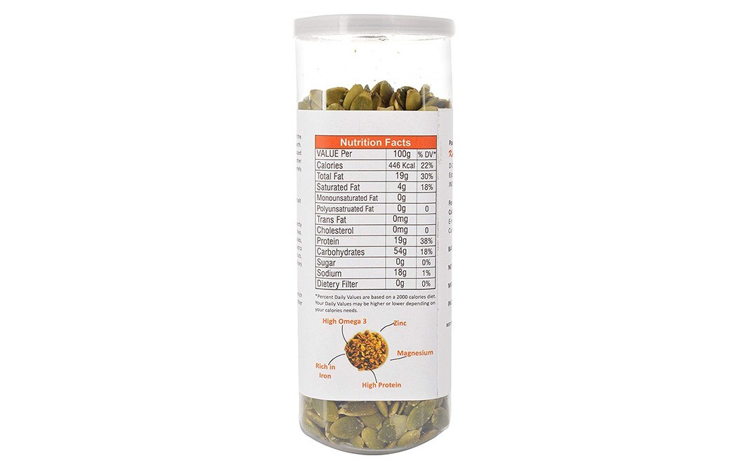 Kenny Delights Roasted & Salted Pumpkin Seeds   Jar  150 grams